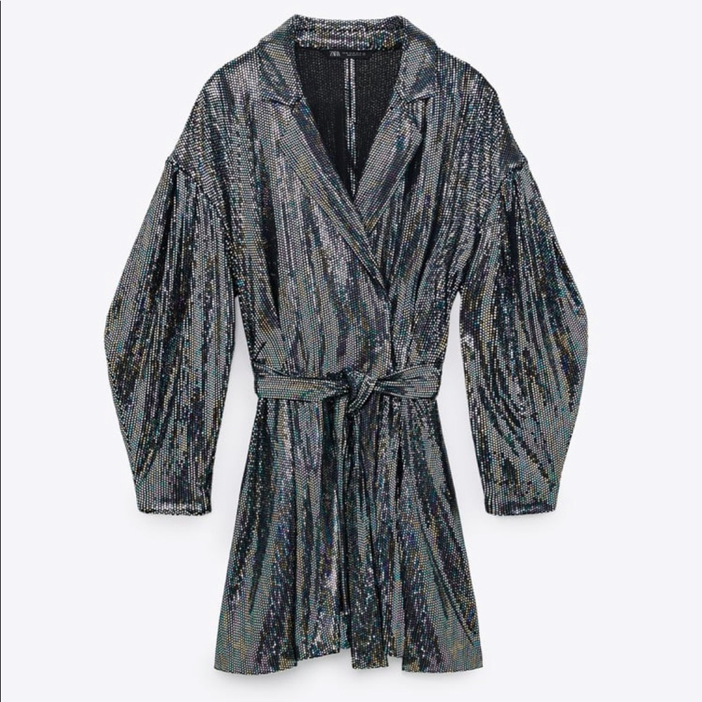 Zara Sparkly Romper - Picture 1 of 3